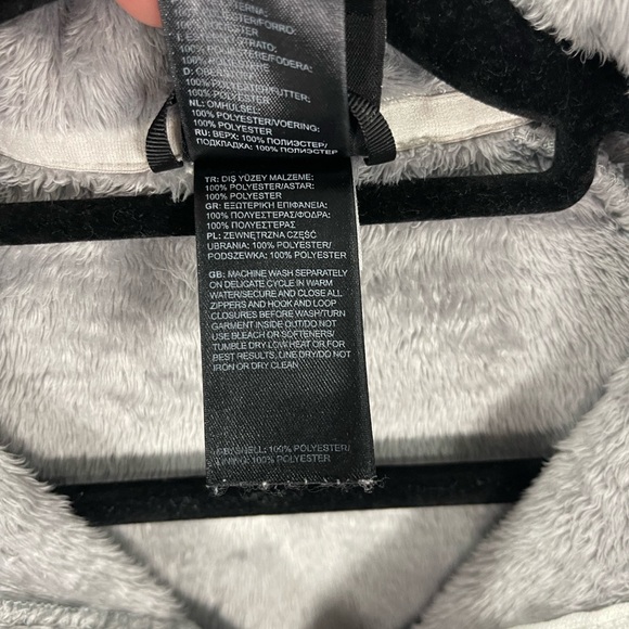 The North Face Women's Gray Fleece Cozy Jacket size small - Picture 5 of 7